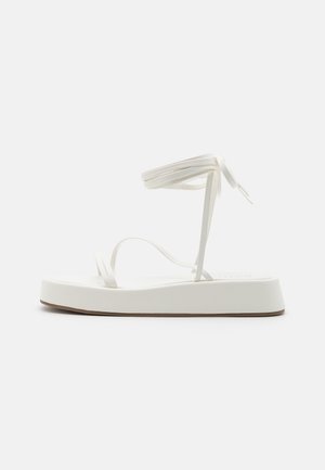 RAID ALYA - Sandale cu platformă - white