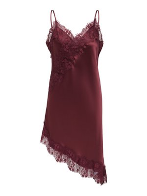 ONLY, DRESS ONLINDONA MIDI DRESS - Robe de jour - oxblood red
