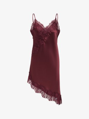 ONLY, DRESS ONLINDONA MIDI DRESS - Robe de jour - oxblood red