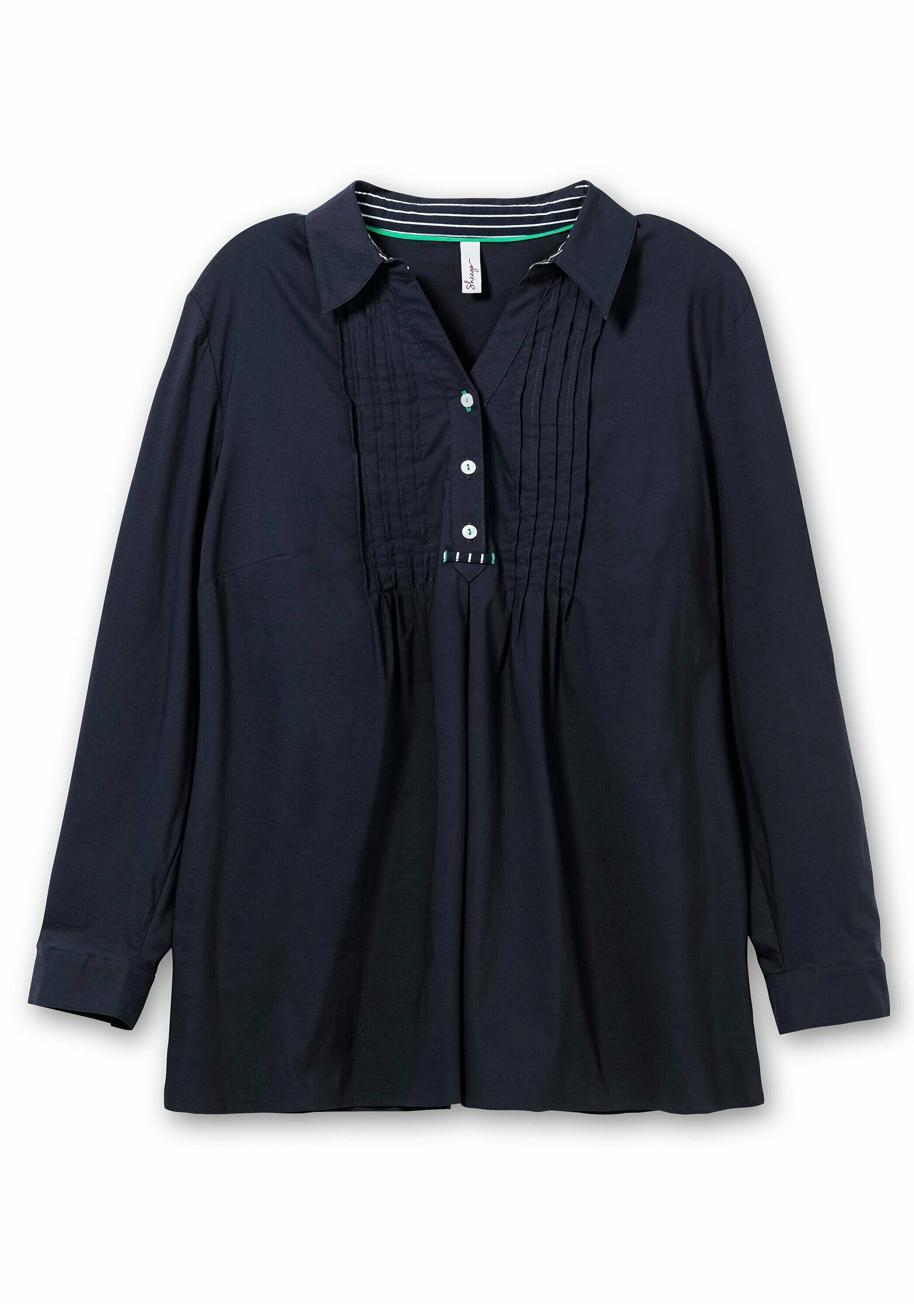 PROMOD Chemisier Dames T 40 crème-turquoise-noir style décontracté