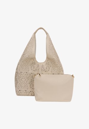 usha 2-IN-1 SET - Kézitáska - beige