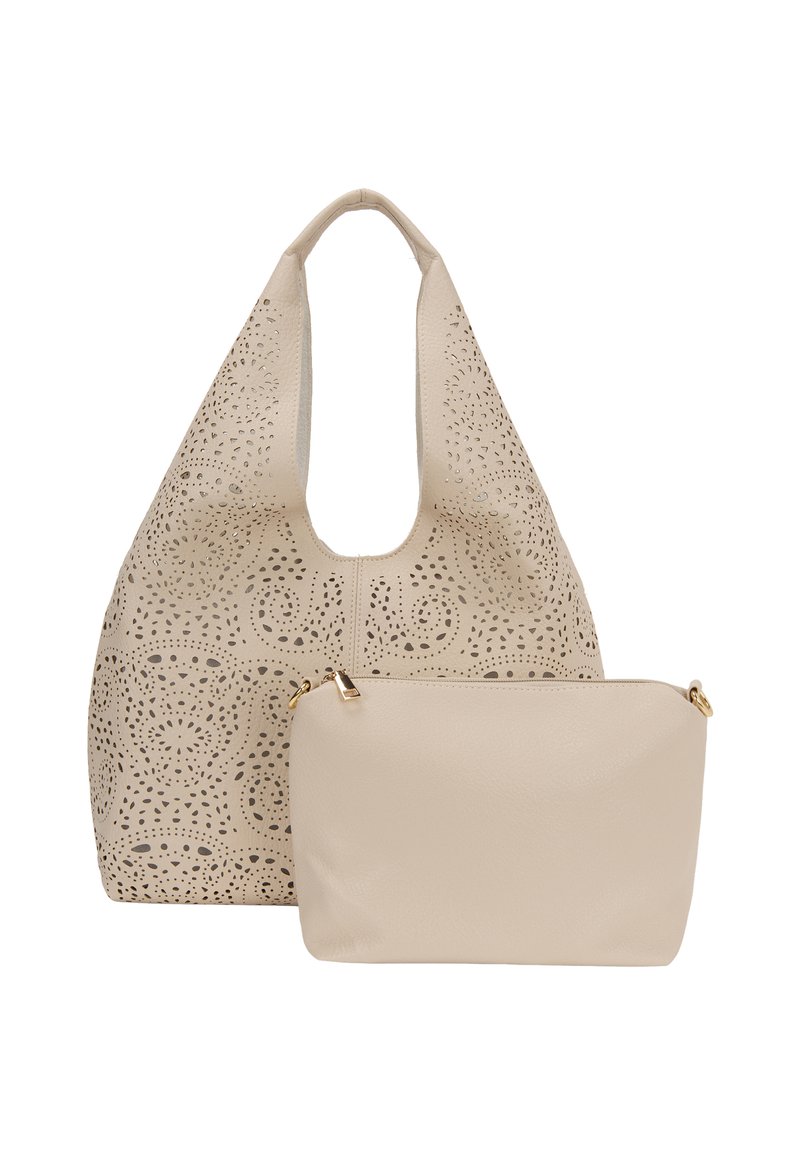 usha 2-IN-1 SET   - Handtas - beige