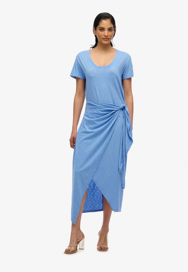 MIDI WRAP - Jerseykleid