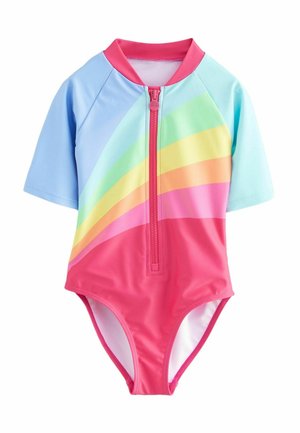 Little Bird REGULAR FIT - SHORT SLEEVE RAINBOW  - Costume da bagno - pink lilac