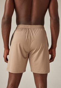 Next TEXTURED ACTIVE  REGULAR FIT - Shorts - stone