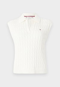 CABLE OPEN - Poloskjorter - ivory silk