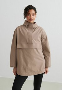OVERSIZED ANORAK - Veste imperméable - brown