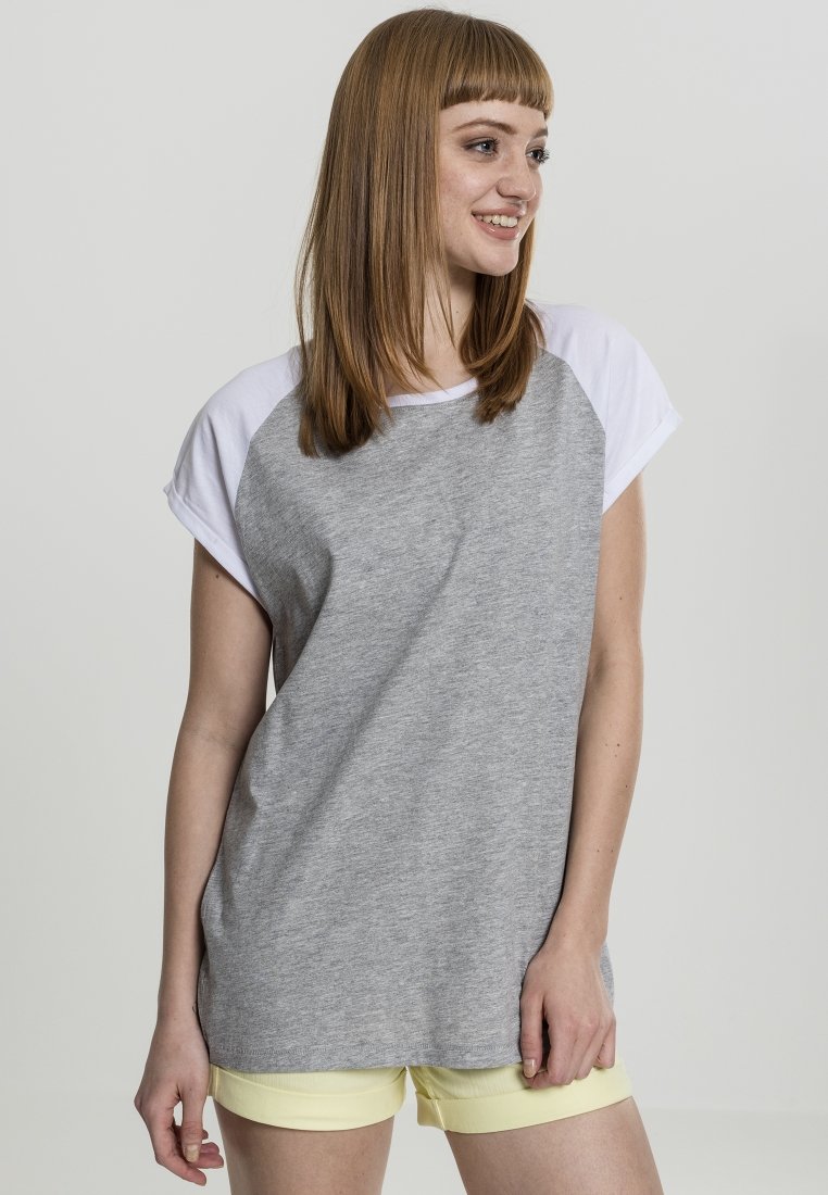 T-shirt Homme Urban Classics Raglan à Contrastes - Taille Au Choix, 100% Coton, Neuf Avec étiquettes