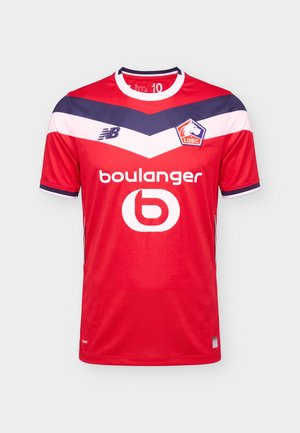 New Balance, LOSC LILLE 26/27 HOME SHORT SLEEVE - Ρούχα για κλαμπ - red