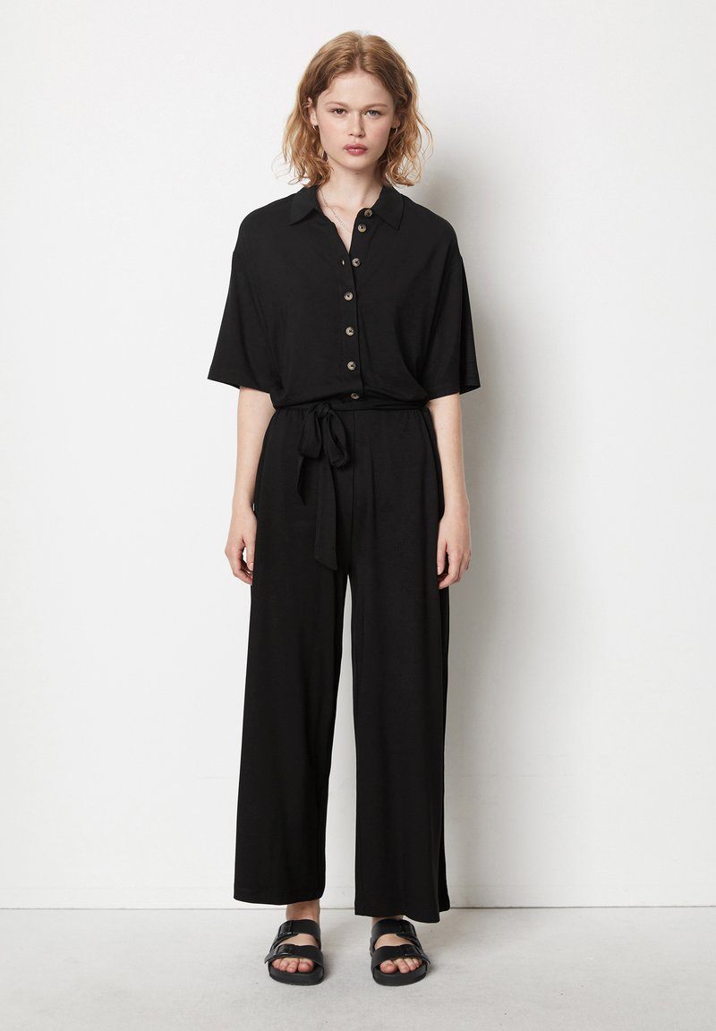 Marc O'Polo DENIM OVERALLS COLLAR - Combinaison - black