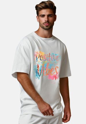 VIBRANT POSITIVITY - Print T-shirt - vibrant positivity