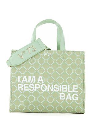 V73 RESPONSIBILITY LOGO - Handtas - verde