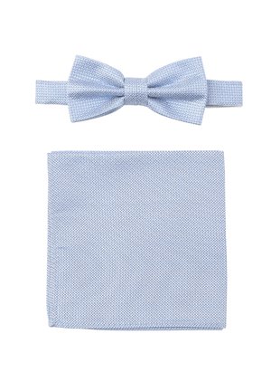 SET FLIEGE - Bow tie - blau