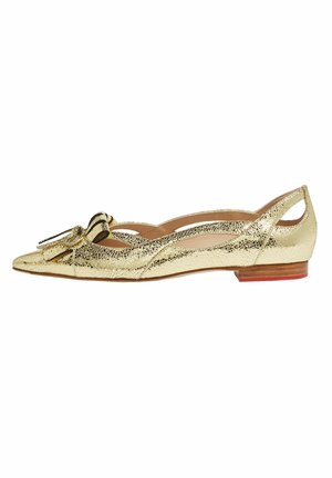 SPICY WILD - Ballerines - gold/calf leather