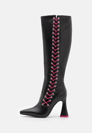 Botas de tacón - black