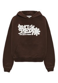 LOW LIGHTS STUDIOS® Felpa con cappuccio - brown