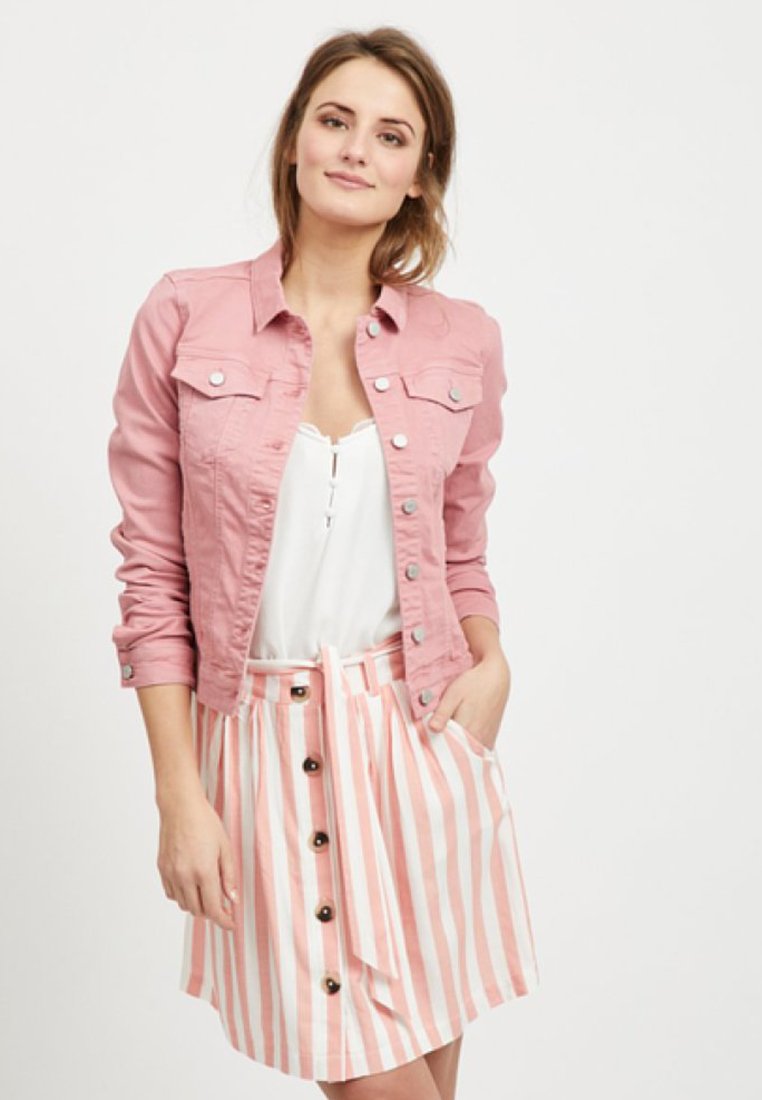 Vila VISHOW FAV Jeansjacka rose Zalando.se Vila VISHOW FAV Jeansjacka rose Zalando.se