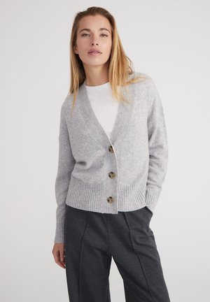Gilet - light grey melange