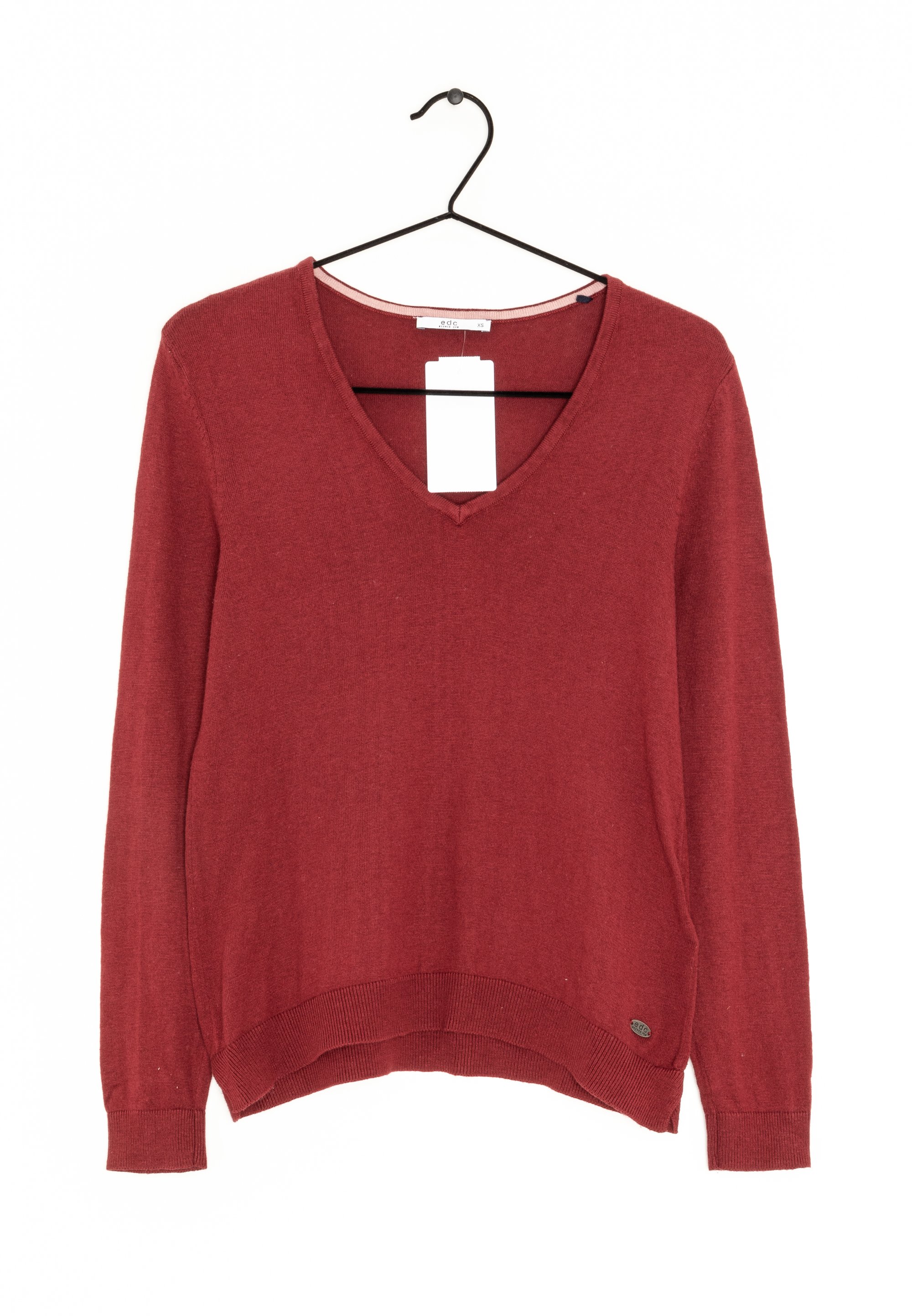 Hoodie Esprit Damen Pullis Sweater Roter Cashmere Pulli Esprit