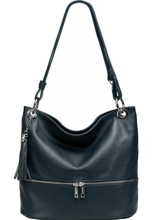 Caspar Handtasche - dunkelblau
