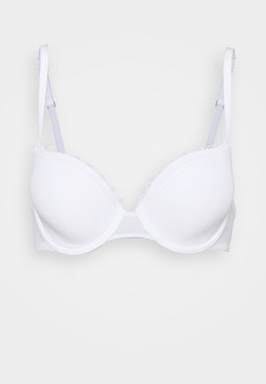 FEMININE SEXY PADDED BRA - Bygel-bh - white