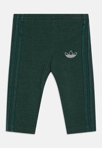 adidas Originals CREW INFANT UNISEX SET - Legingi — bikses - cloud white/mineral green