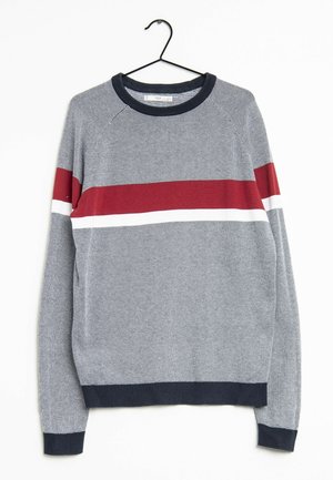 Mango Strickpullover - blue