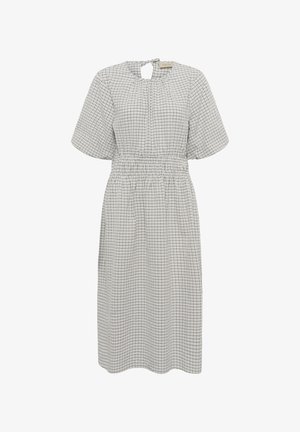 Cream, CRRINNIE - Day dress - white black check