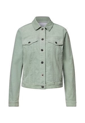 Street One, JACKE AUS CORD MIT KNOPFLEISTE - Veste légère - eucalyptus green