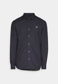 SLIM FIT STRETCH POPLIN SHIRT - Button down-skjorte - dark blue