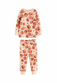 Next REGULAR FIT - SNUGGLE 3 PACK SET - Pyžamová súprava - pink/cream bunny applique