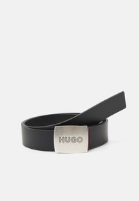 Ceinture HUGO Garratt Pour Homme - Système à Cliquet Noir - Taille Unique - Neuf Avec étiquettes