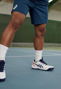 ASICS GEL DEDICATE 8 - Tenisice za sve terene - white/blue expanse