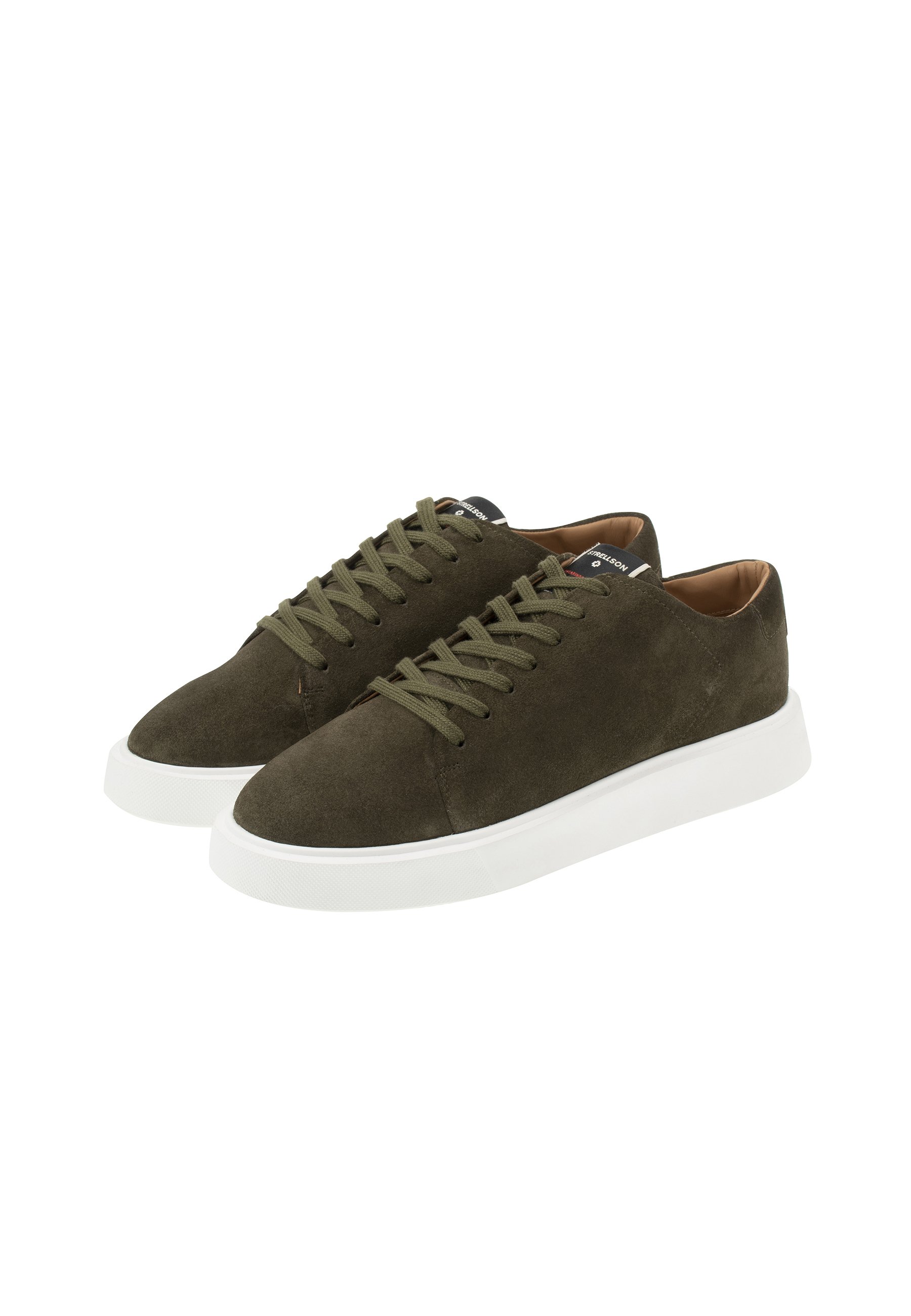 Strellson Premium EPSOM EVANS C YC - Sneakers laag - olive night/olijfgroen  - Zalando.nl