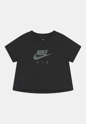 TEE CROP AIR - T-shirt con stampa - black
