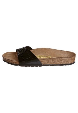 MADRID - Riemensandalette - lackschwarz