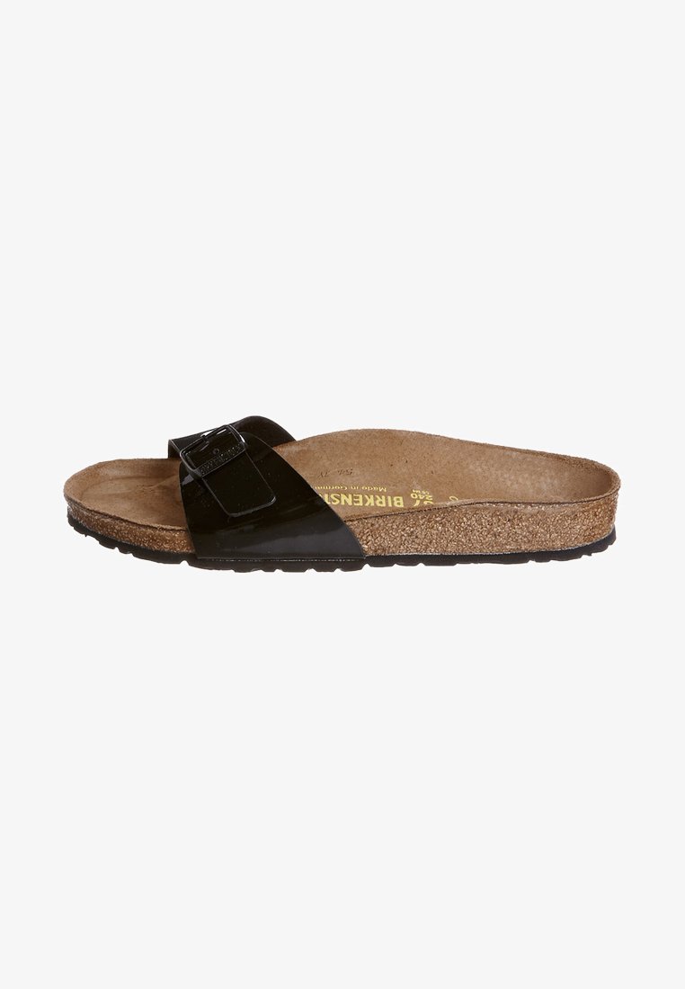 Birkenstock MADRID - Sandals - lackschwarz