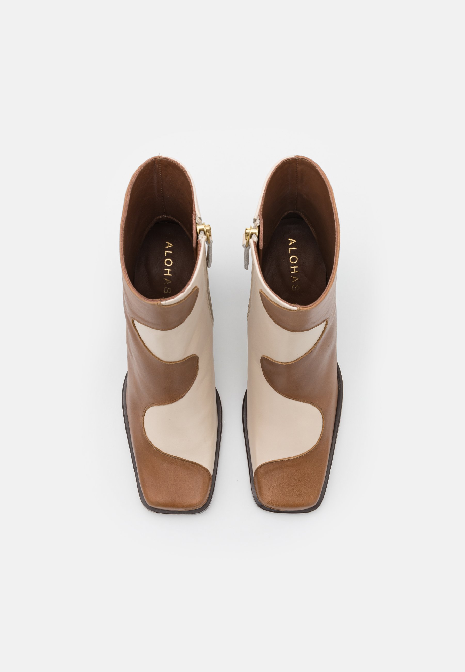 ALOHAS BLAIR - Korte laarzen - camel cream/camel - Zalando.nl