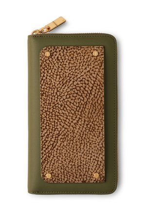 LARGE -AROUND  - Wallet - green