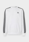 OVERSIZE CREW UNISEX - Sweatshirt - white/black