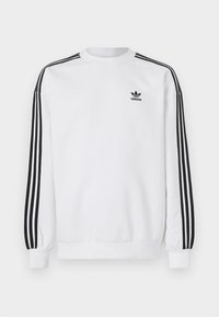 OVERSIZE CREW UNISEX - Sweatshirt - white/black