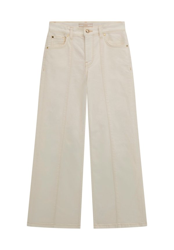 Flared Jeans - creme
