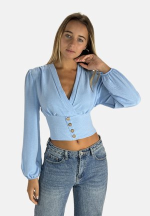 Blouse - blau