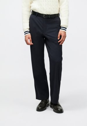 SLHLOOSE LIAM  - Παντελόνι κοστουμιού - navy