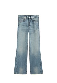 Massimo Dutti FLARED HIGH-WAIST - Flared Jeans - light blue