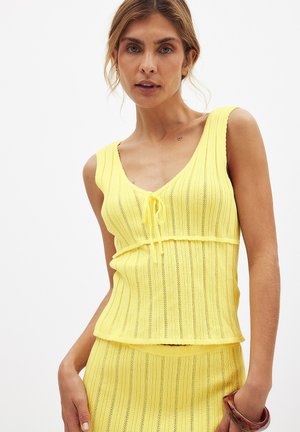 BOW - Débardeur - yellow