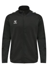 Hummel LEAD - Sweat zippé - black asphalt/noir