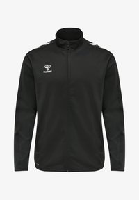 Hummel LEAD - Sweat zippé - black asphalt/noir Hummel LEAD - Sweat zippé - black asphalt/noir