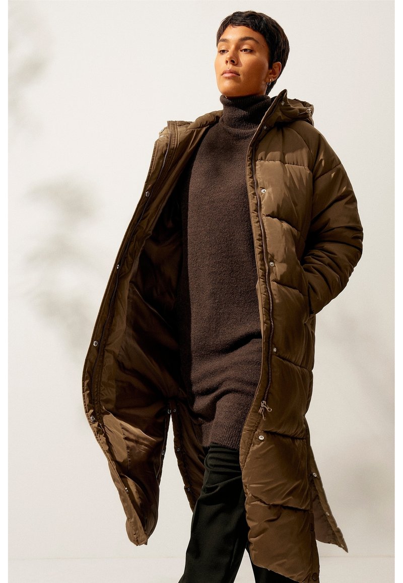 Ellos Collection BABBA PADDED - Vinterfrakke - braun