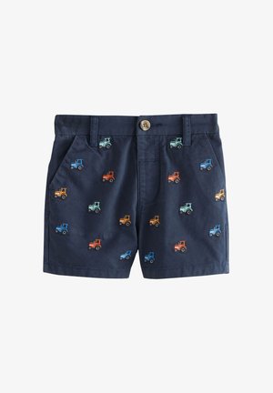 Next, CHINOS SHORTS - REGULAR FIT - Shorts - navy tractor